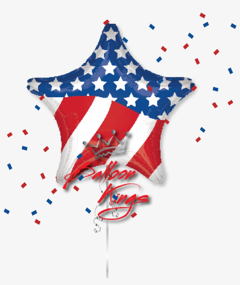 American Flag Star, transparent png download