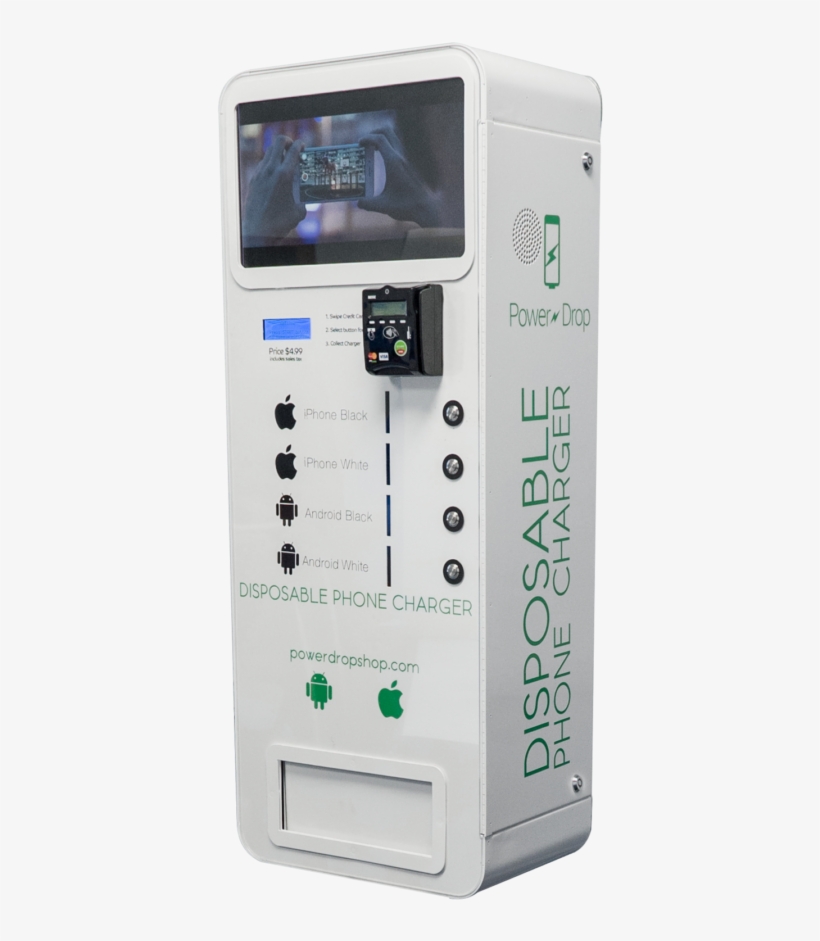 Recyclable Phone Charger Machines Installed In Knoxville,, transparent png download