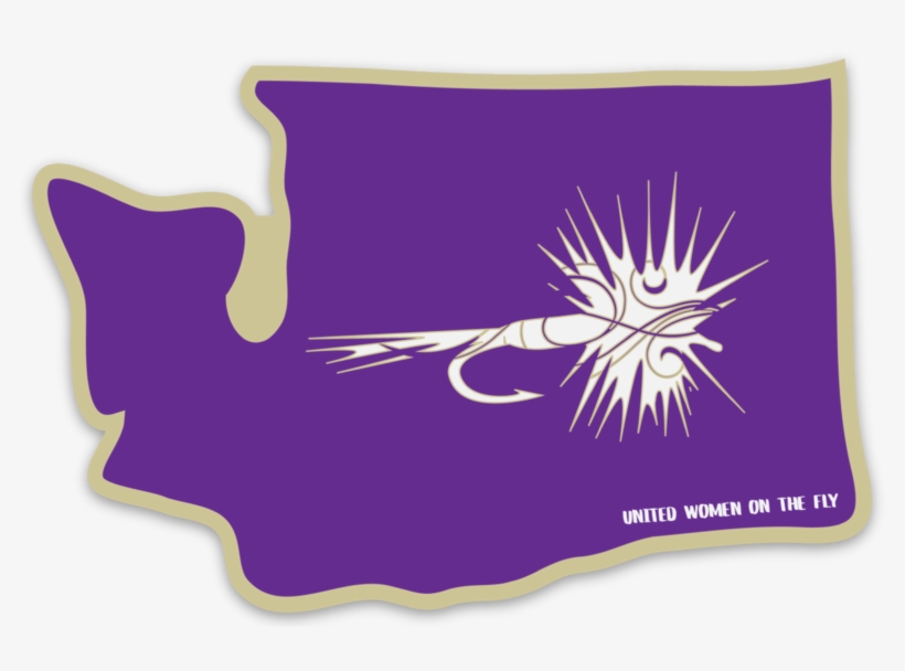 Uwotf Washington Huskies State Sticker, transparent png download