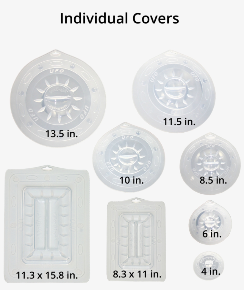 Ufo Universal Silicone Lids, transparent png download