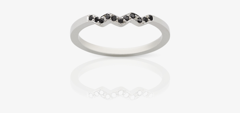 Black Diamond Stacking Ring, transparent png download