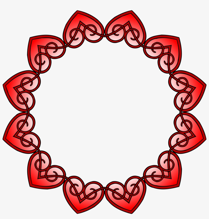 This Free Icons Png Design Of Hearts Frame, transparent png download