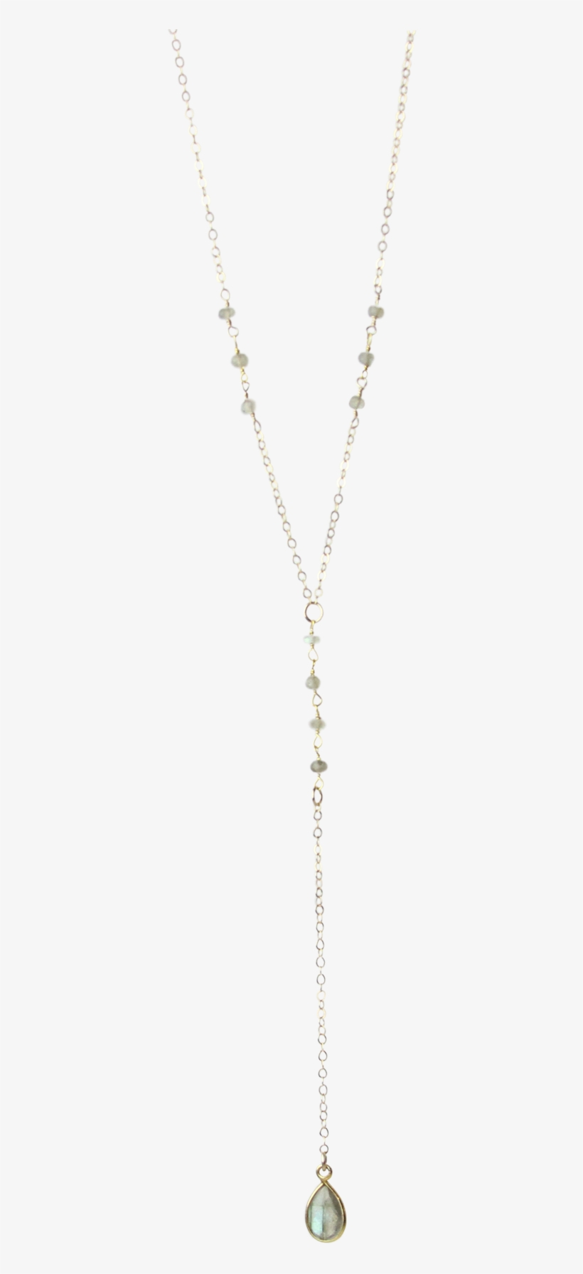 Droplets Pendulum Necklace In Gemstone, transparent png download