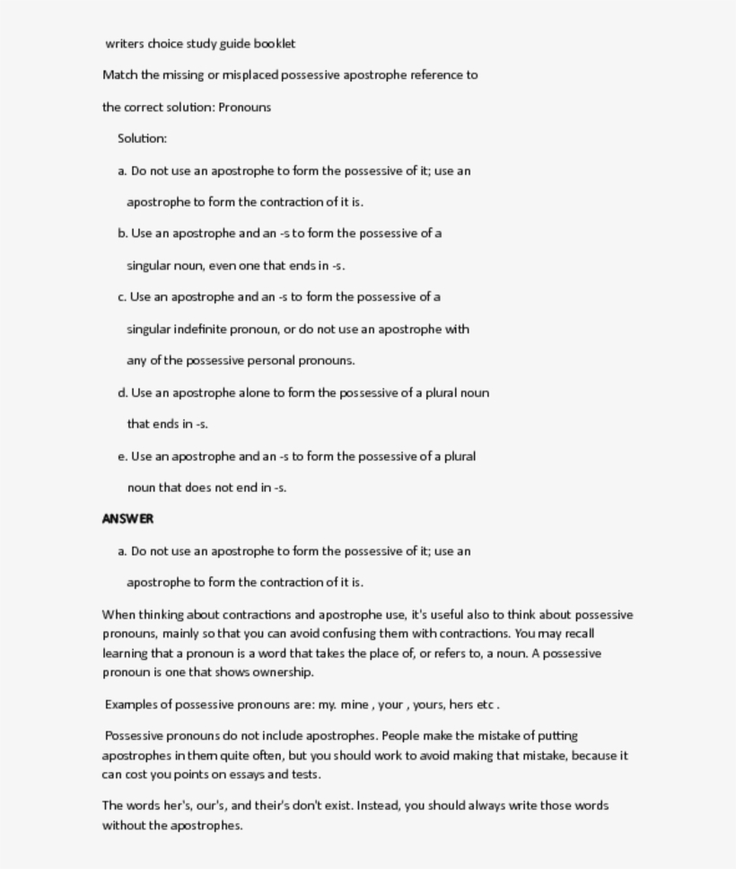 Writers Choice Study Guide Bookletmatch The Missing, transparent png download