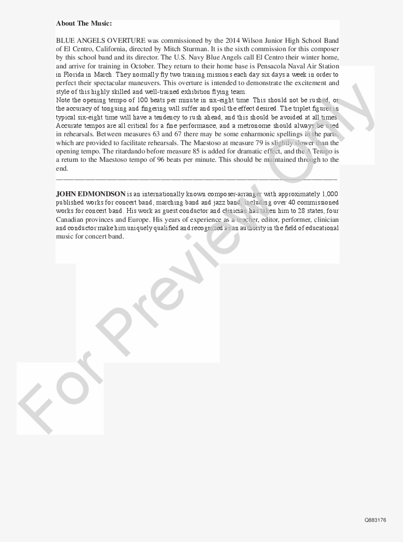 Blue Angels Overture Thumbnail, transparent png download