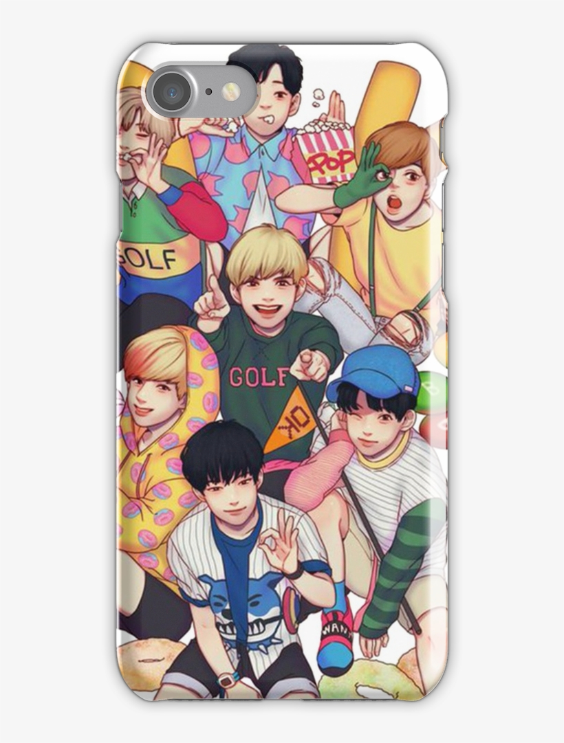 Got7 Fullteam Iphone 7 Snap Case, transparent png download