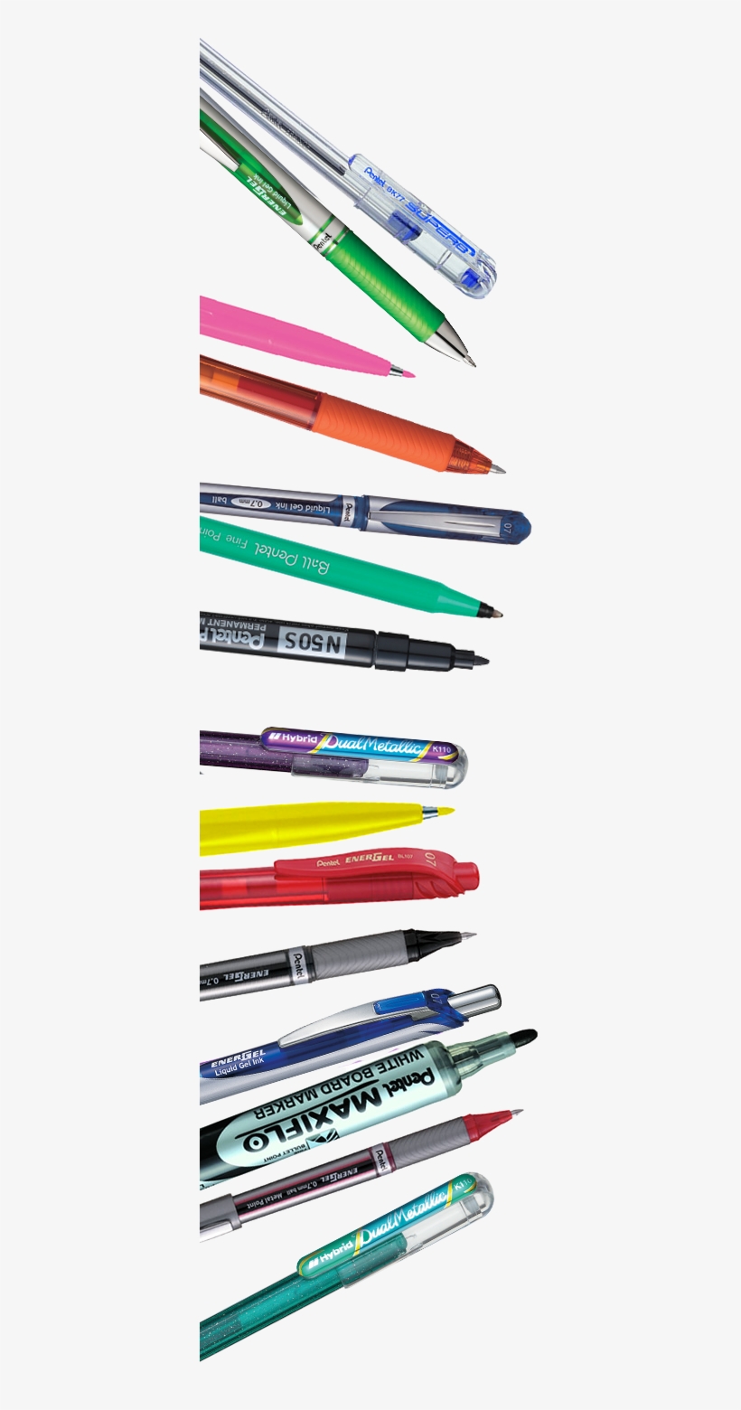 Pentel Pens, transparent png download