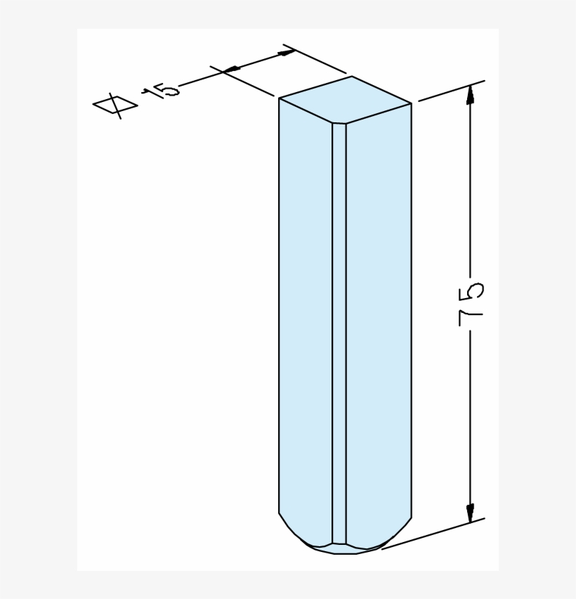 Square 15 Electrode Blank, transparent png download