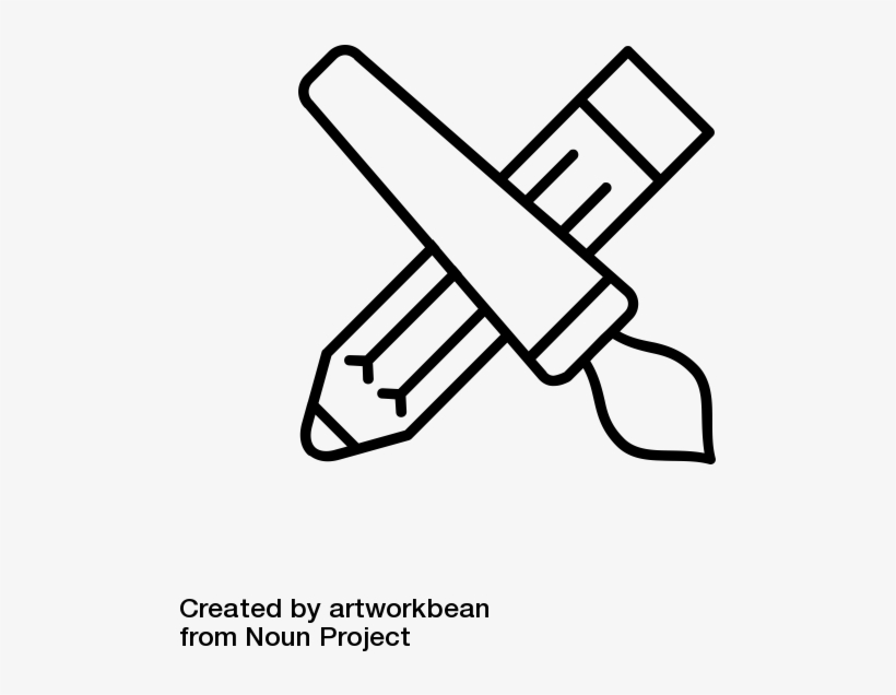 Art & Design Wriitng Icon, transparent png download