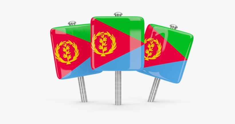 Illustration Of Flag Of Eritrea, transparent png download