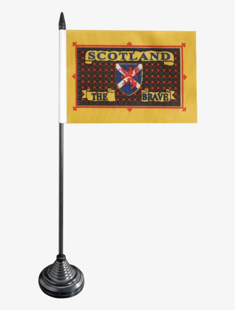 Scotland Scotland The Brave Table Flag, transparent png download