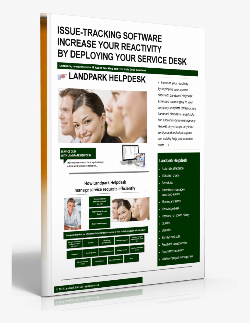 Discover All The Features Of Landpark Helpdesk, transparent png download