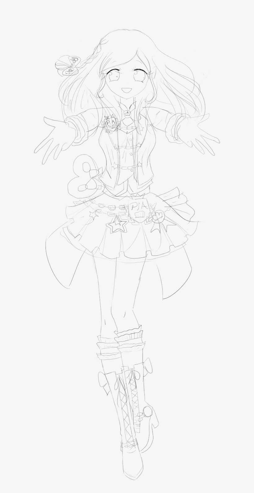 Uniform Lineart, transparent png download