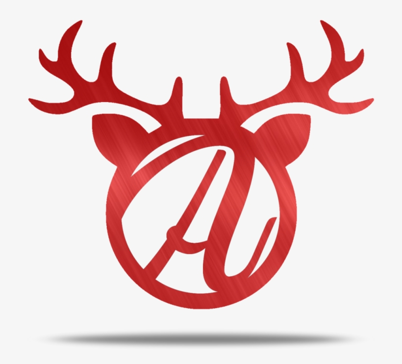 Reindeer Personalizable Metal Wall Art, transparent png download