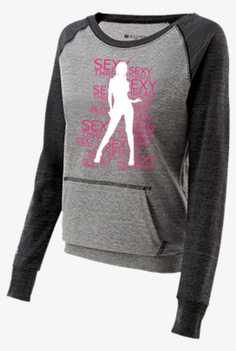 Sexy Juniors' Silhouette Vintage Terry Fleece Crew, transparent png download