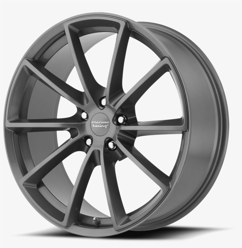 5 Lug Anthracite W/ Machined Face, transparent png download