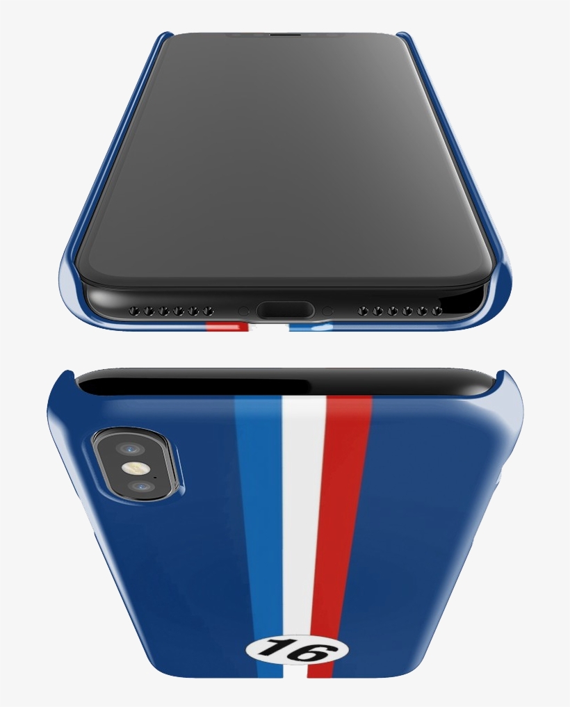 Tricolour, Ferrari French Racing Stripes Iphone Cover, transparent png download