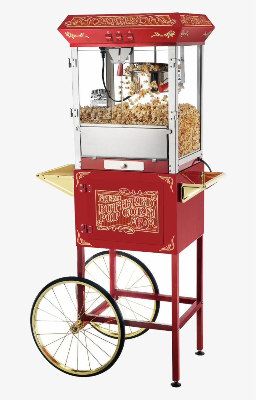 Comes With Free Popcorn Kernals, Oil, & Bags To Serve, transparent png download