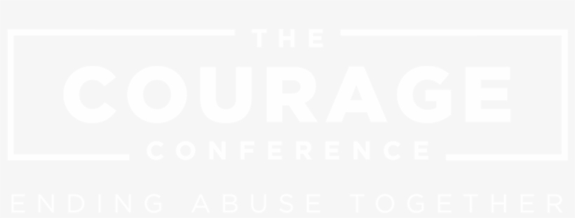 Courage Conference Logo 2018 White, transparent png download