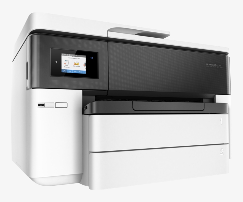 Hp Officejet Pro 7740 Wide Format All In One Printer, transparent png download