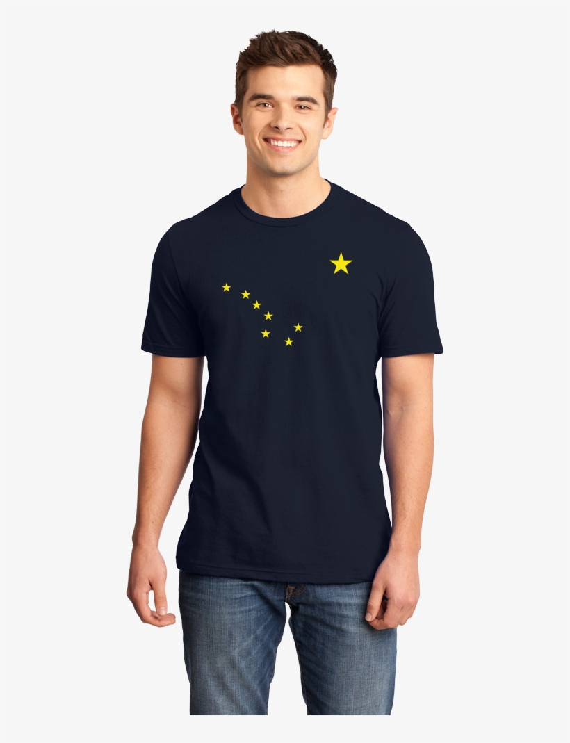 Standard Navy Alaska State Flag, transparent png download