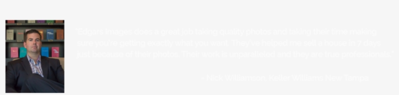 Nick Williamson Testimonial, transparent png download