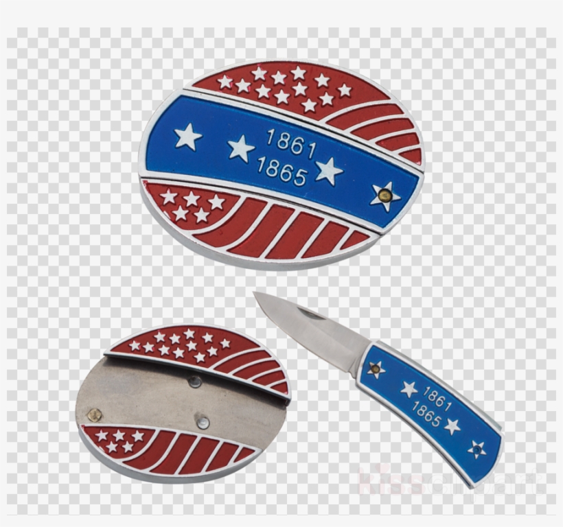 Stripes Hidden Knife Belt Buckle Clipart Knife Belt, transparent png download