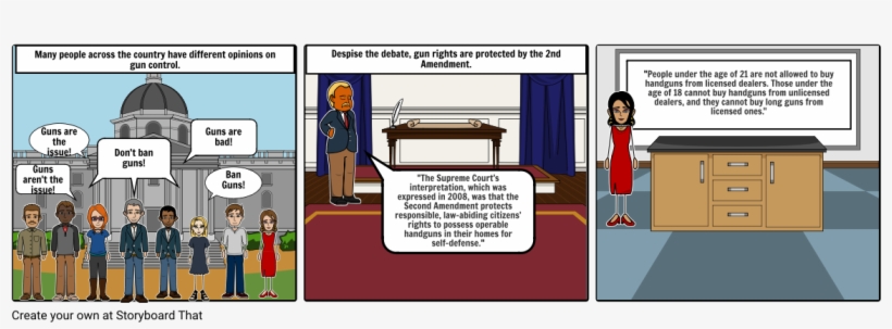 Gun Control Debate, transparent png download