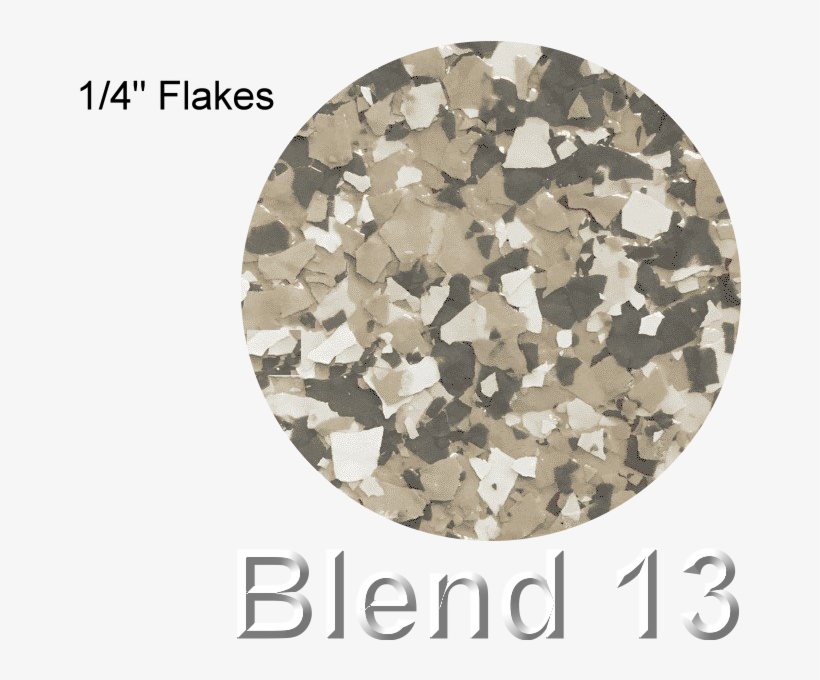 These Are 1/4" Flake Blends, transparent png download