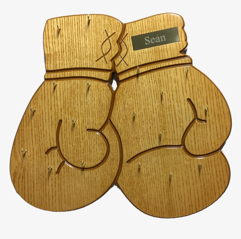 Boxing Gloves Medal Display With 18 Medal Hooks, transparent png download