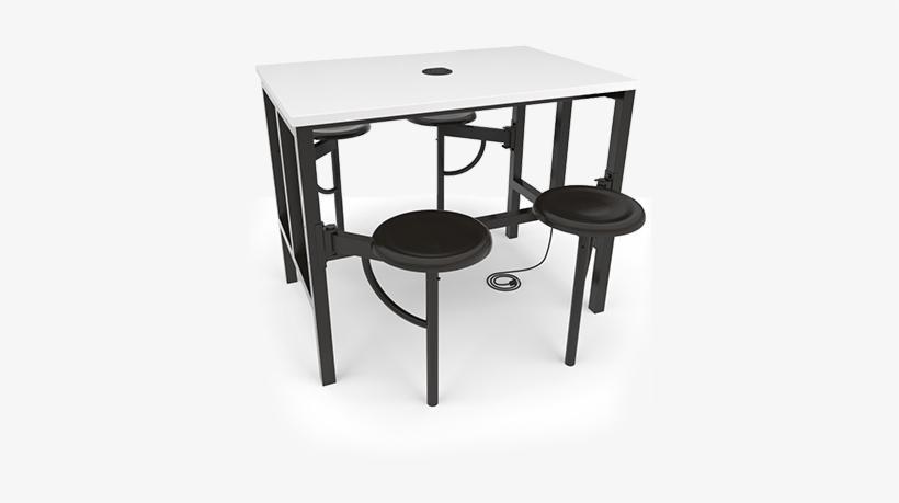 Tables - Ofm Endure Series Standing Height 4 Seat Table 9004, transparent png download