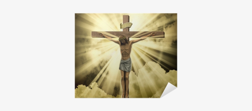 Jesus On Cross Art, transparent png download