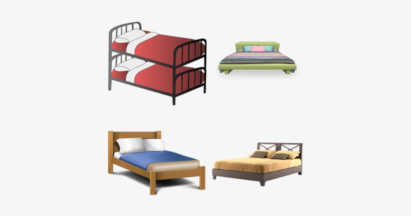 Beds - Bed With Transparent Background, transparent png download