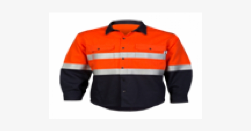 Navy/orange Or Navy/yellow Open Front Shirt With Fr - Yellow, transparent png download