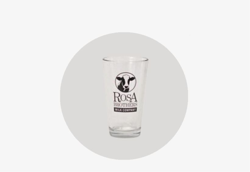 Pint Glass - Rosa Brothers Milk, Nonfat, Mocha - 1 Qt, transparent png download