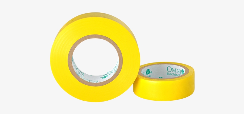 Electrical Tape Yellow - Circle, transparent png download