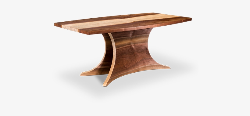 New Design - Fusion Table - Live Edge, transparent png download