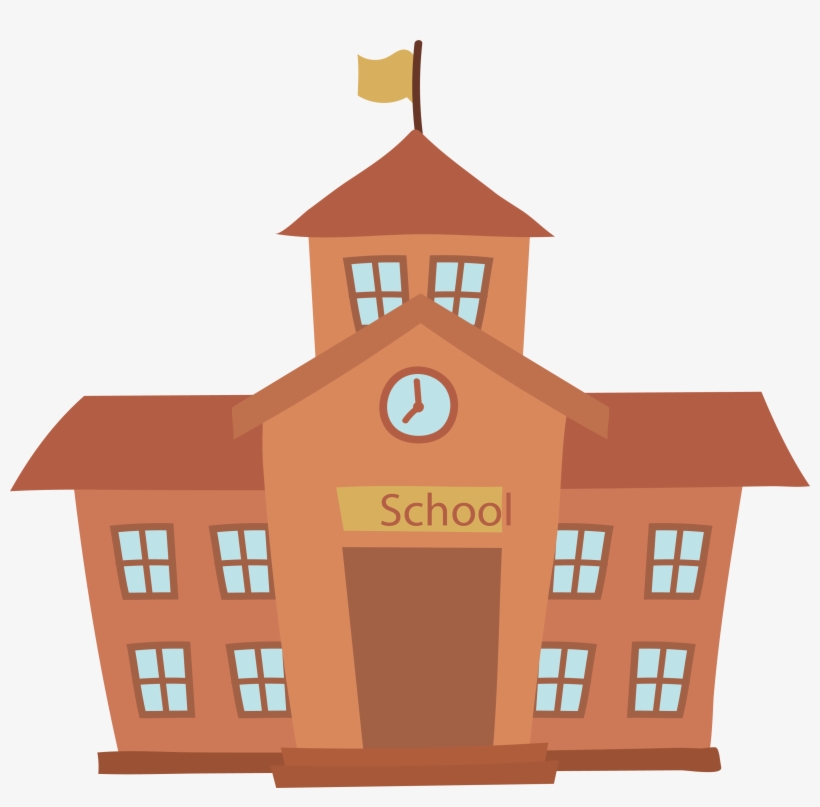 School Building Transprent Free - School Png, transparent png download