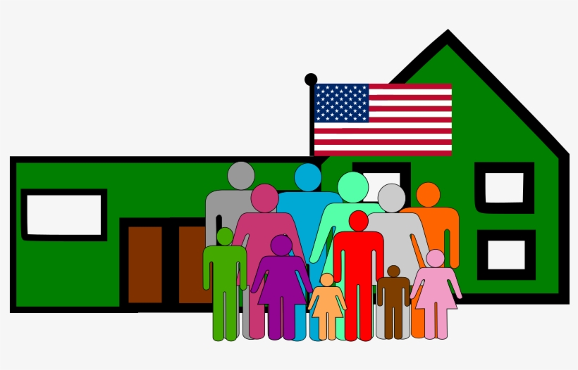 School Building Images Free For Commercial Use - Clip Art, transparent png download