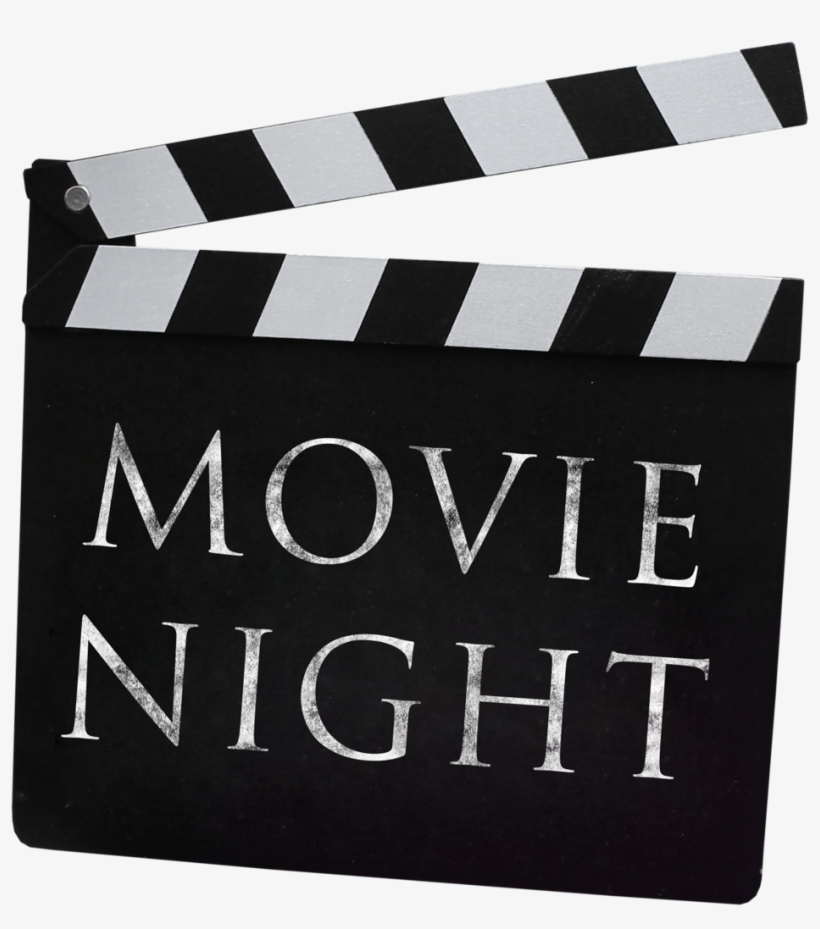 Night - Large Movie Film Clapperboard, transparent png download