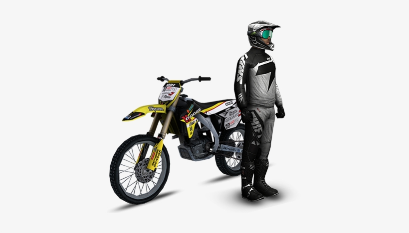 Carey Hart Rider - Dirt Bike Rider Png, transparent png download