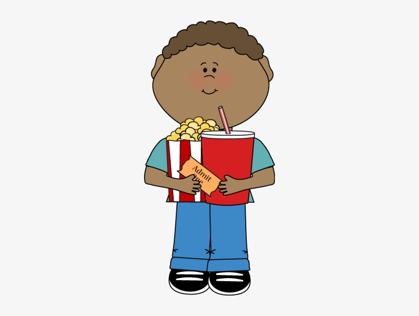 Movie Clip Art - Going To The Movies Clipart, transparent png download