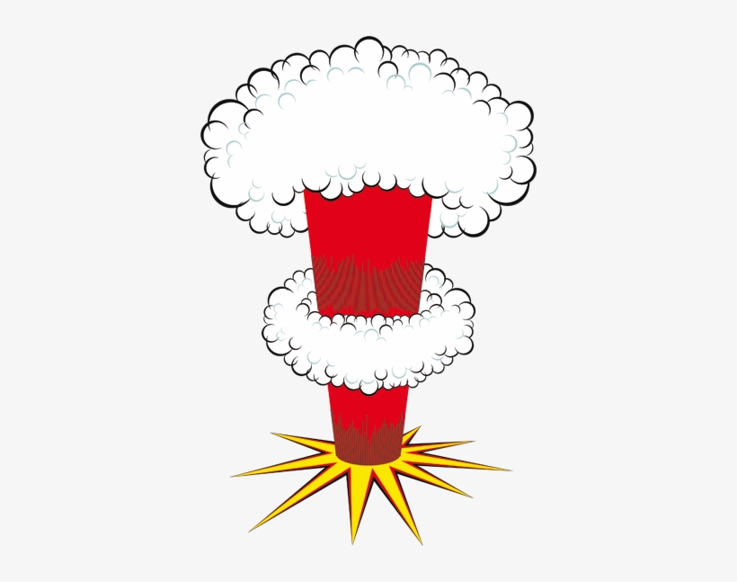 Nuclear Explosion Laptop Sticker - Super Atomic Pooper Greeting Cards (pk Of 10), transparent png download