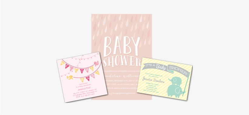 Baby Shower Invitations - Email To Collect Money For Baby Shower, transparent png download