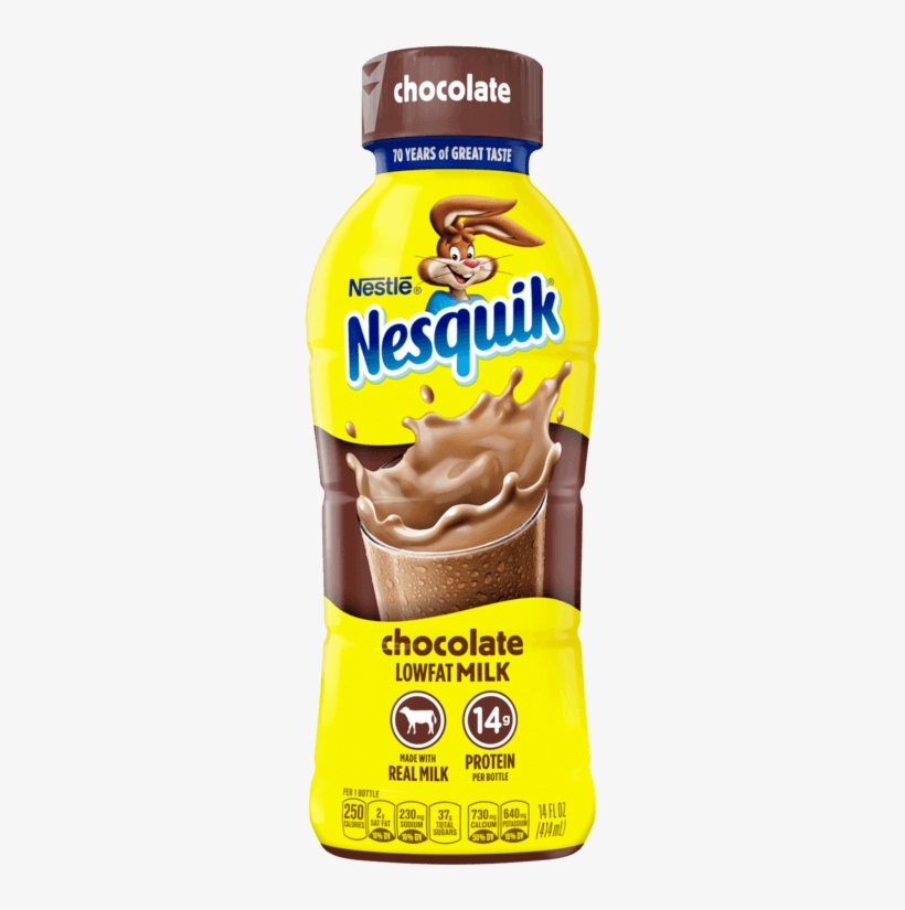 14fl Oz - Nesquik Milk, transparent png download