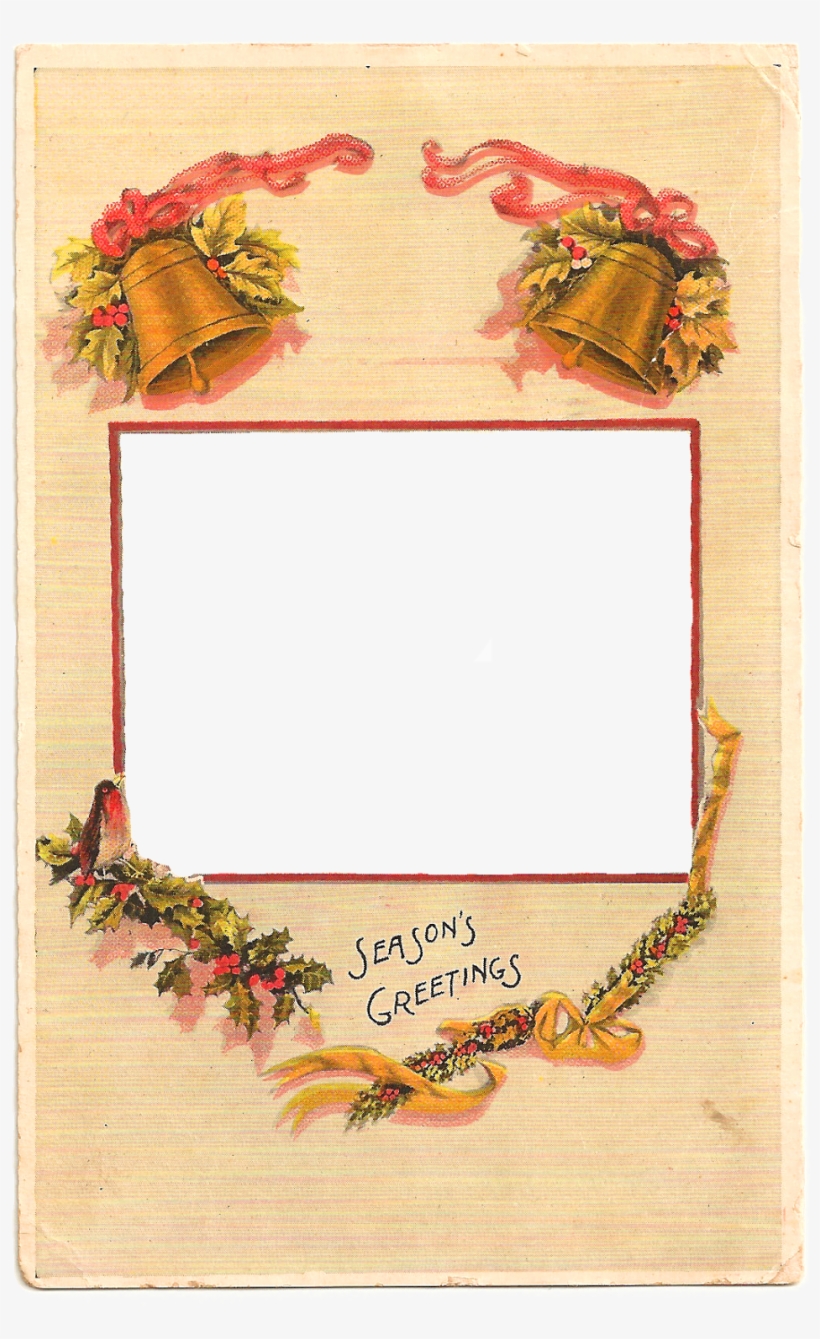 Printable Christmas Tag - Picture Frame, transparent png download