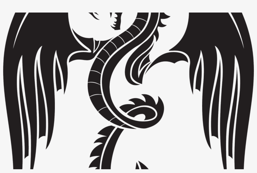 Dragon Tattoos Png - Stickers Dragon, transparent png download