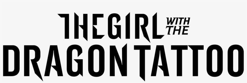 The Girl With The Dragon Tattoo Logo - Girl With The Dragon Tattoo Logo, transparent png download