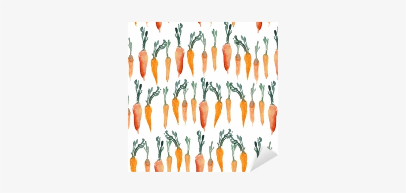 Carrot Isolated On White Bacgkound - Watercolor Painting, transparent png download