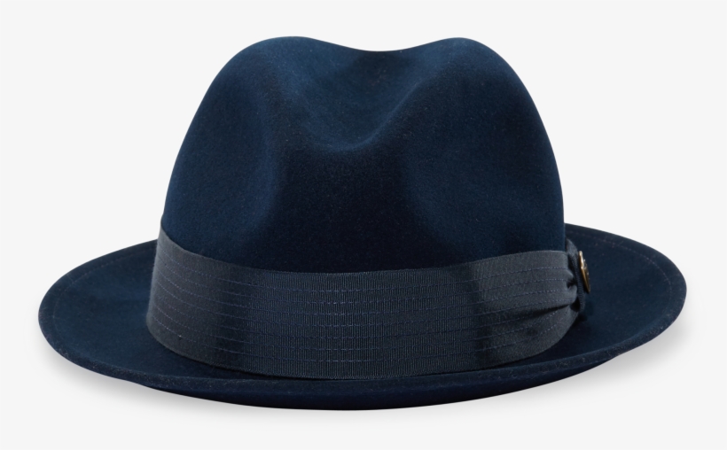Navy Blue Fedora Hats, transparent png download